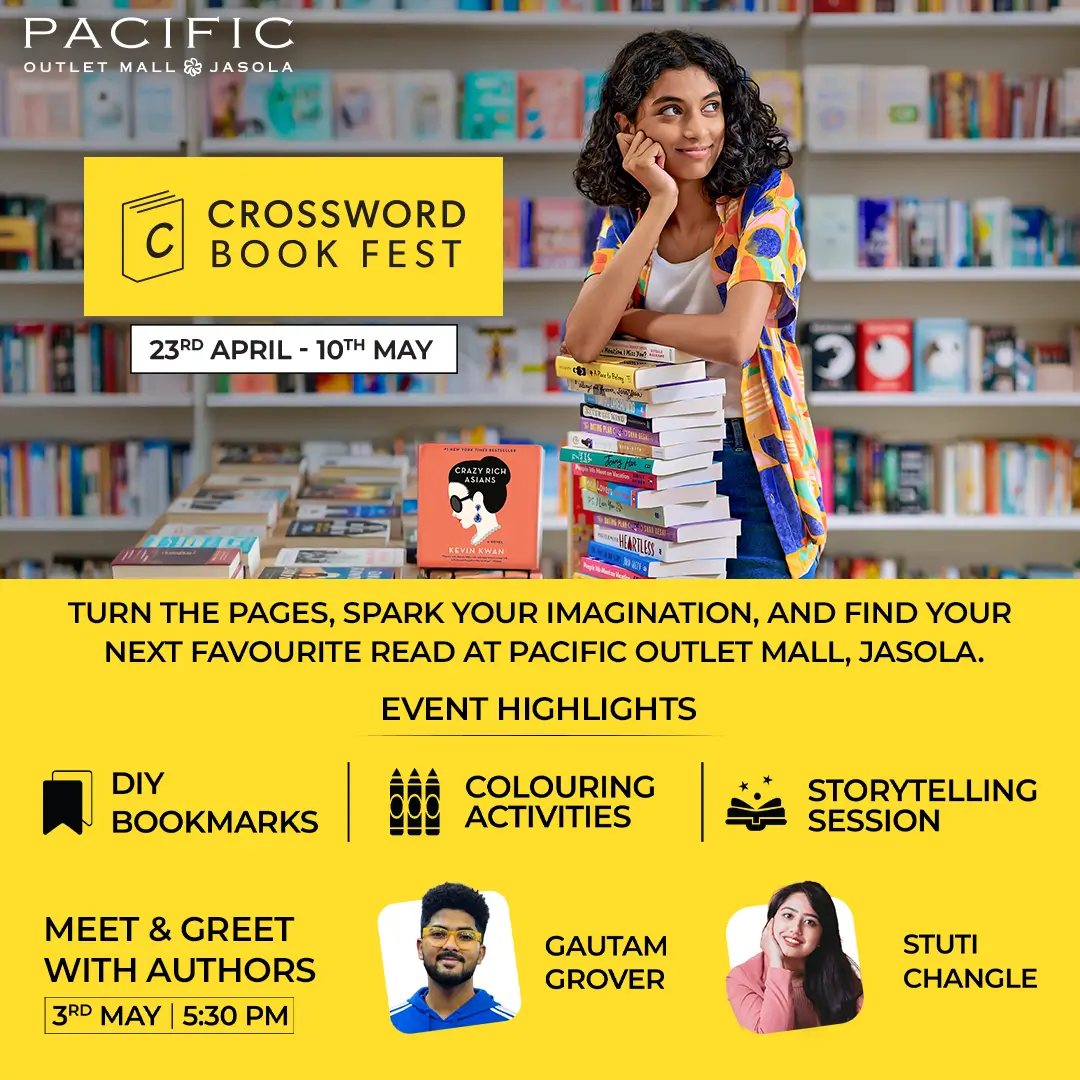 Crossword Book Fest at Pacific Outlet Mall, Jasola